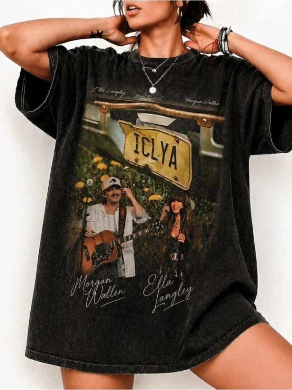 Morgan Wallen Ella Langley ICLYA Concert Graphic T Shirt